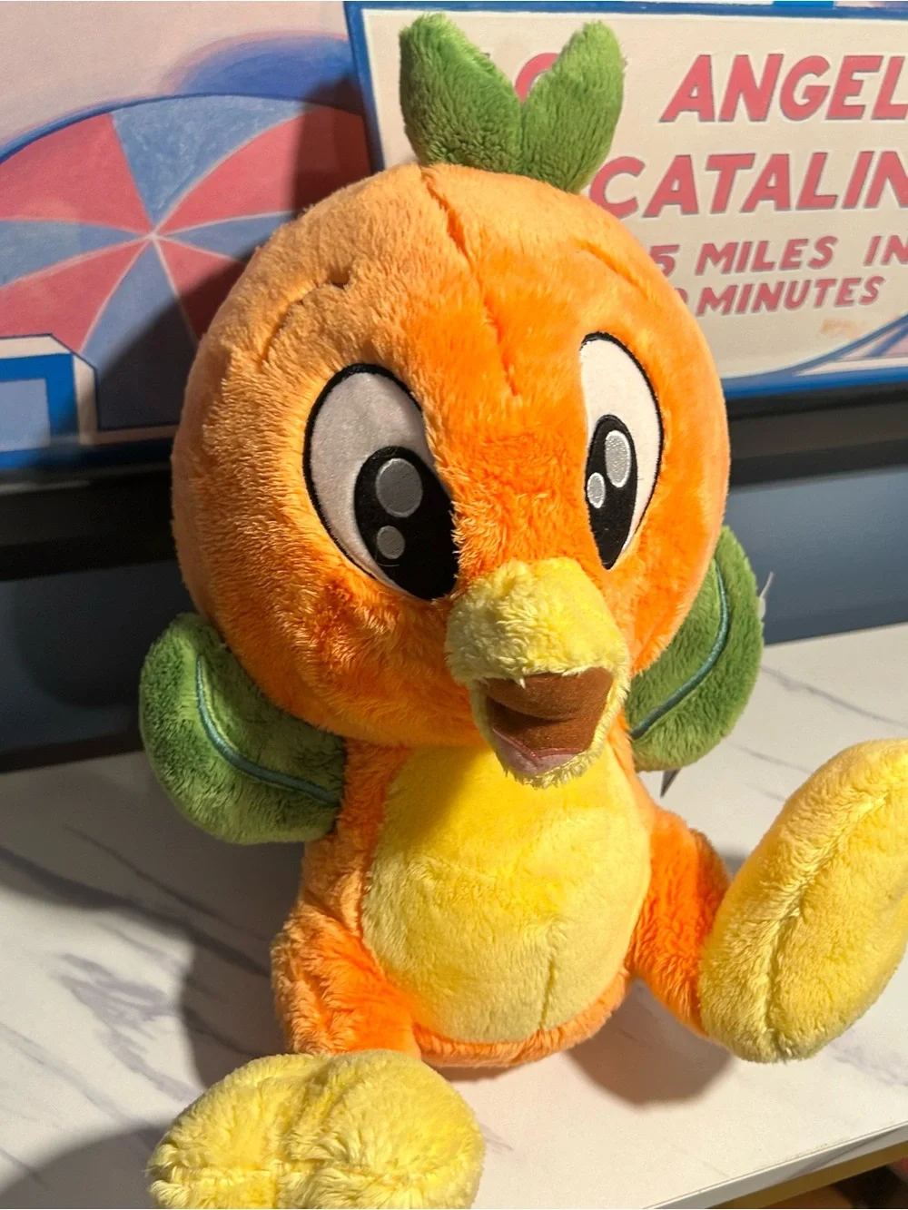 Disney Orange Bird Plush Toy ⭐️5FOR$25⭐️